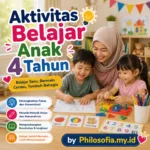 Aktivitas Belajar Anak 4 Tahun