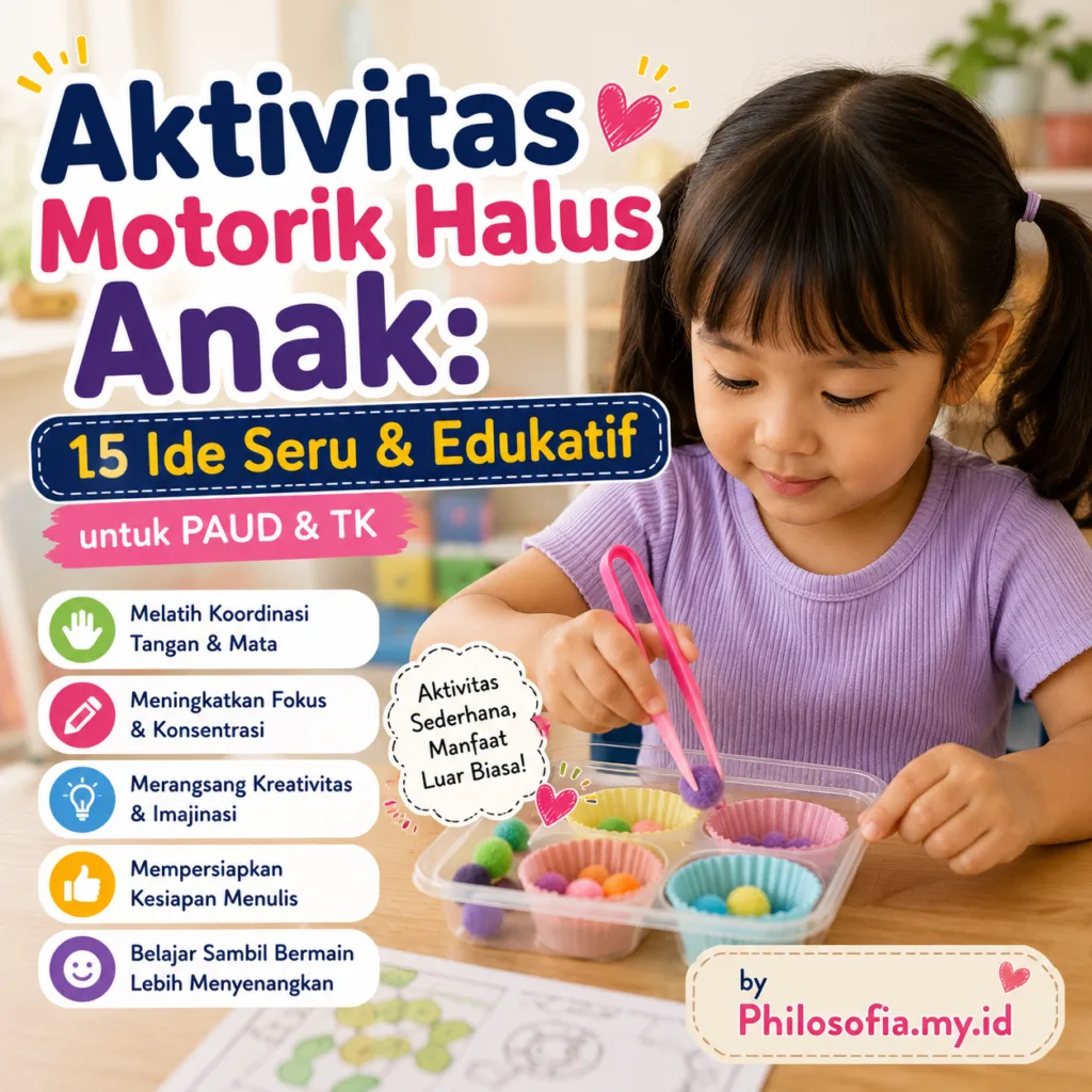Aktivitas Motorik Halus Anak 15 Ide Seru & Edukatif