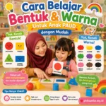 Cara Belajar Warna Untuk Anak PAUD dengan Mudah