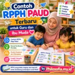 Contoh Rpph Paud Terbaru untuk Guru dan Ibu Muda