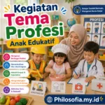 Kegiatan Tema Profesi Anak Edukatif