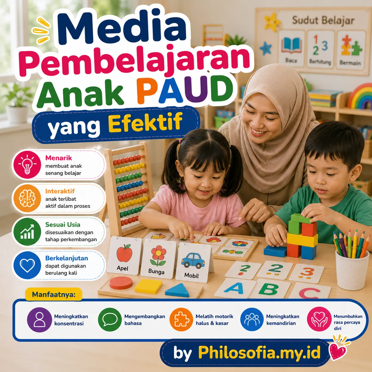 Media Pembelajaran Anak PAUD yang Efektif