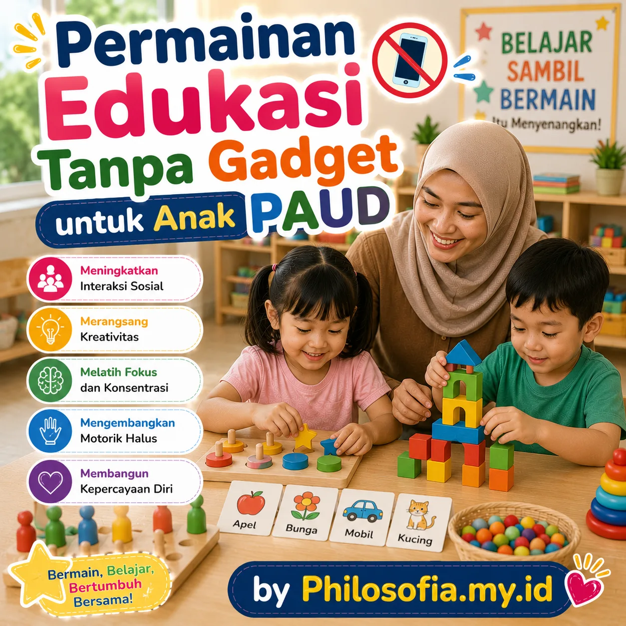 Permainan Edukasi Tanpa Gadget untuk Anak PAUD