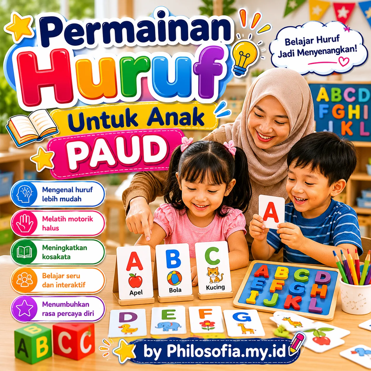 Permainan Huruf Untuk Anak PAUD