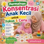 Permainan Konsentrasi Anak Kecil