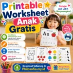 Printable Worksheet Anak Gratis