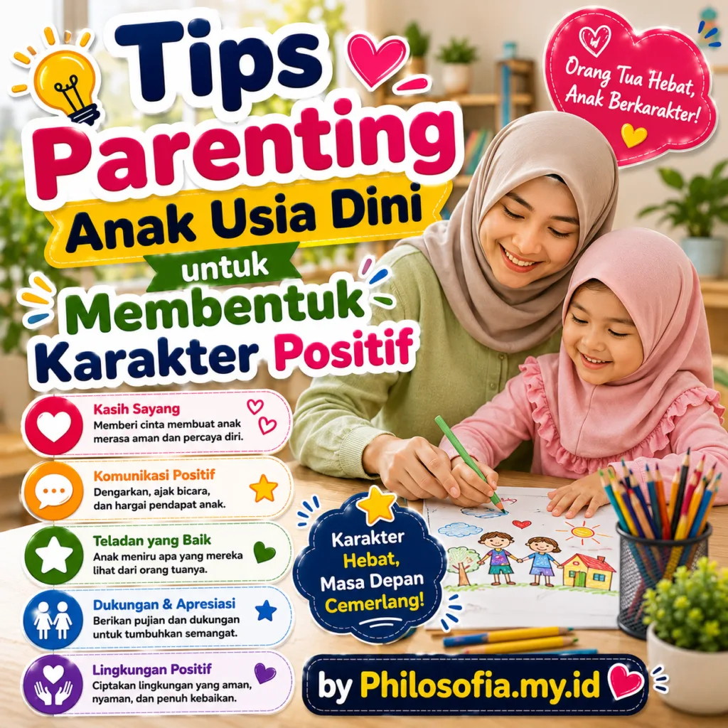 Tips Parenting Anak Usia Dini untuk Membentuk Karakter Positif