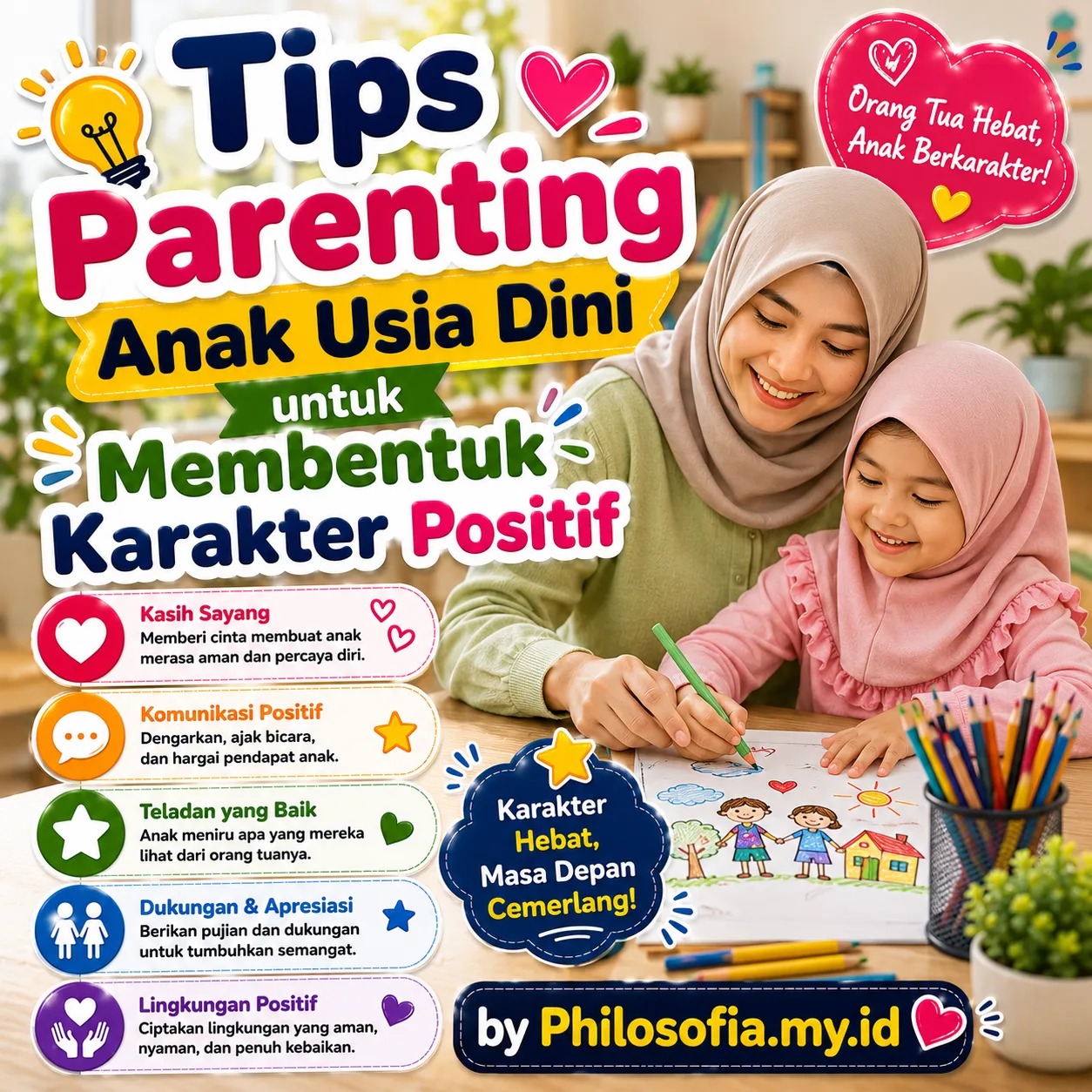 Tips Parenting Anak Usia Dini untuk Membentuk Karakter Positif