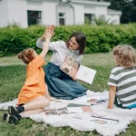 Photo by Mikhail Nilov on Pexels | Kegiatan Outdoor Anak TK illustration